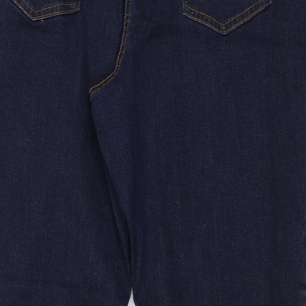 John Baner Womens Blue  Denim Bootcut Jeans Size 26 L31 in