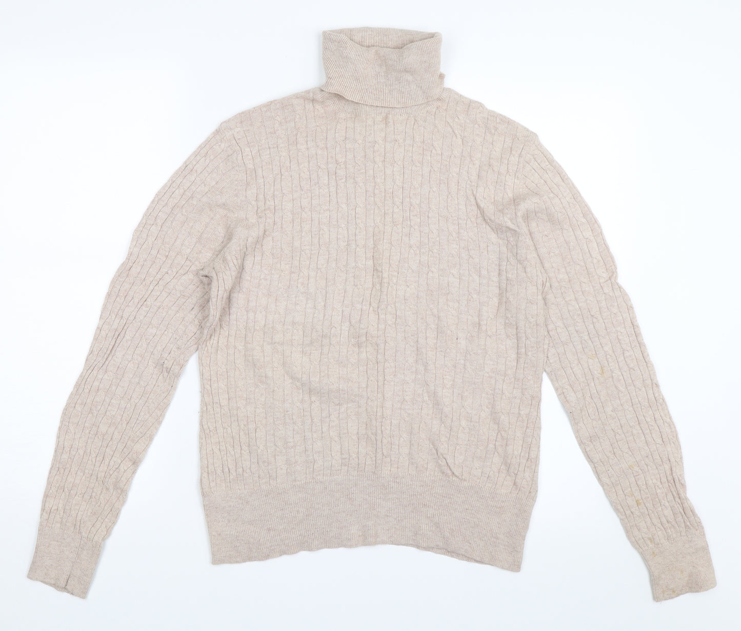 John Lewis Womens Beige   Pullover Jumper Size 14