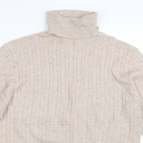 John Lewis Womens Beige   Pullover Jumper Size 14