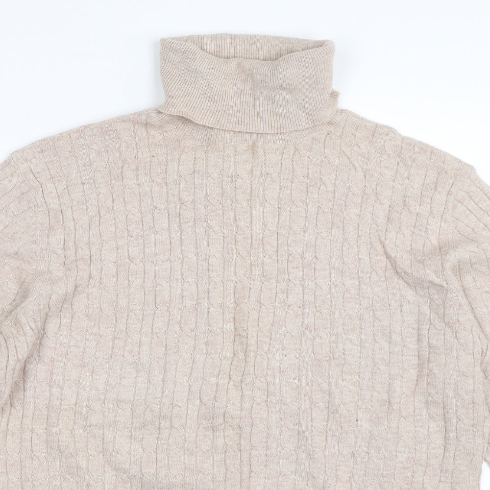 John Lewis Womens Beige   Pullover Jumper Size 14