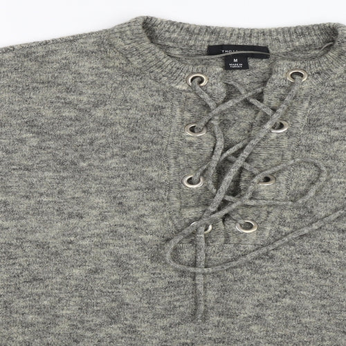 Atmosphere Womens Grey   Pullover Jumper Size M