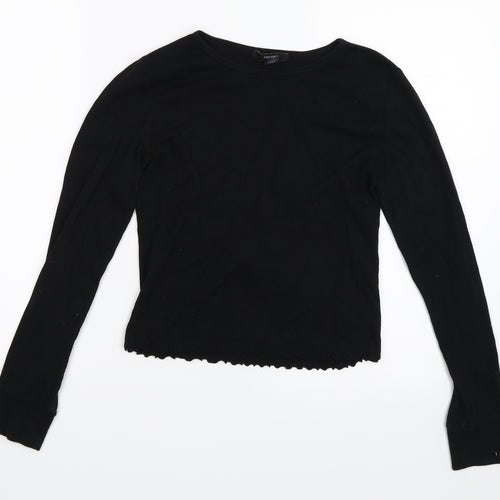 FOREVER 21 Womens Black   Basic T-Shirt Size L