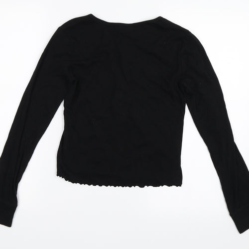 FOREVER 21 Womens Black   Basic T-Shirt Size L