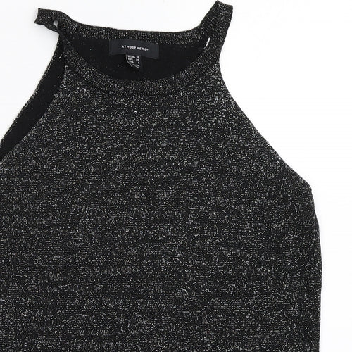 Atmosphere Womens Black   Basic Blouse Size 12
