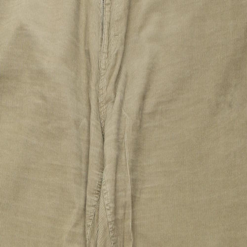 Racing Green Mens Beige  Corduroy Trousers  Size 46 in L31 in