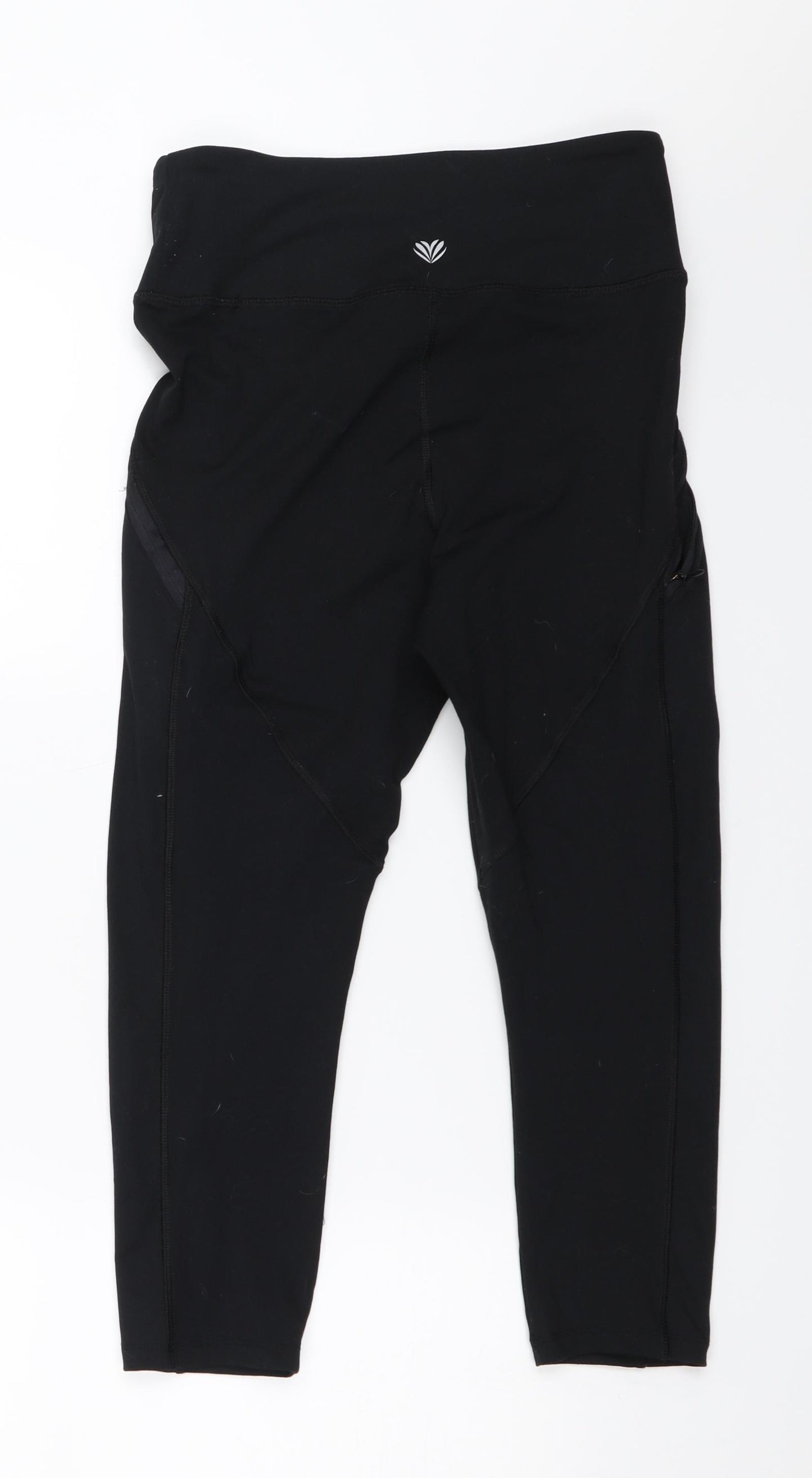 FOREVER 21 Womens Black   Cropped Leggings Size S L21 in