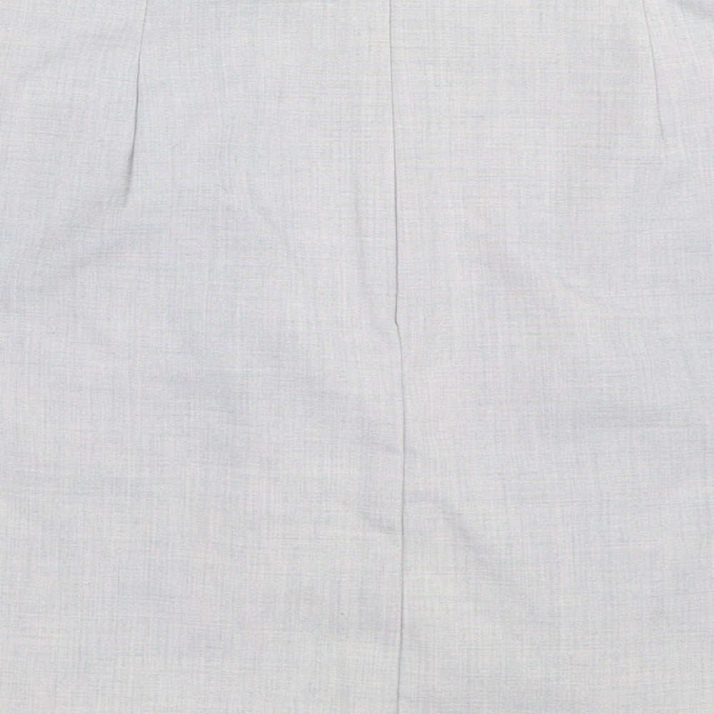 New Look Womens Grey   Mini Skirt Size 10