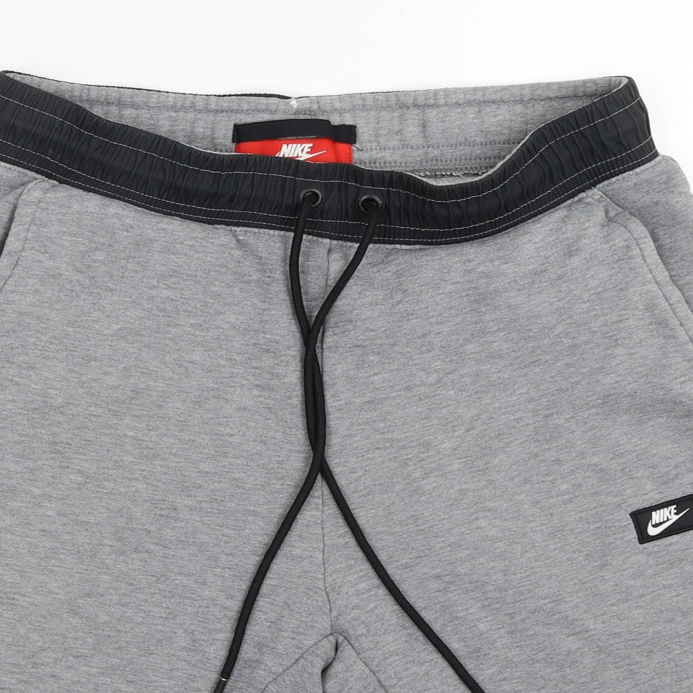 Nike Mens Grey   Sweat Shorts Size S