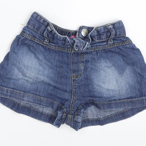 Young Dimension Girls Blue  Denim Cropped Jeans Size 12-18 Months