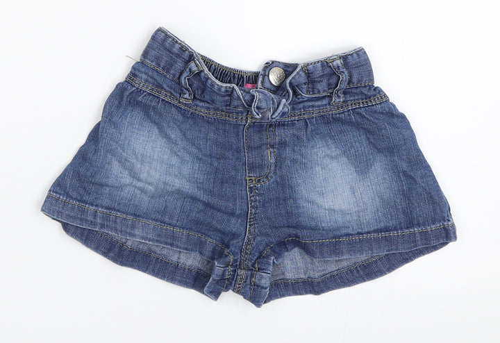 Young Dimension Girls Blue  Denim Cropped Jeans Size 12-18 Months