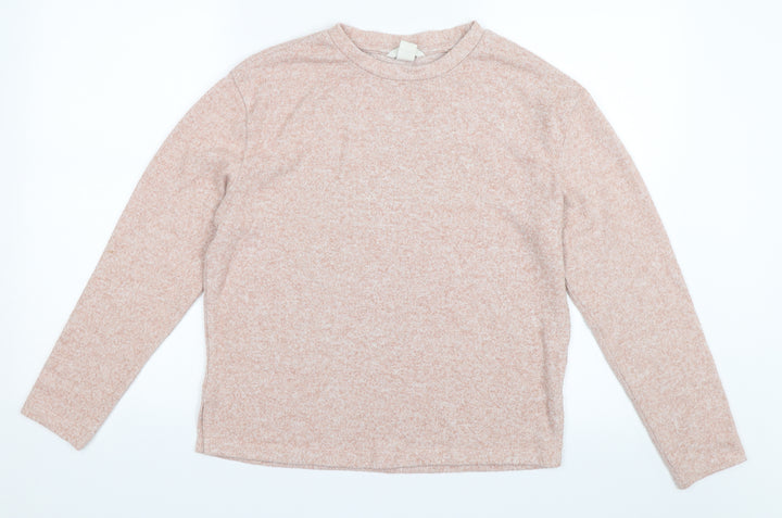 H&M Womens Pink   Pullover Jumper Size XS
