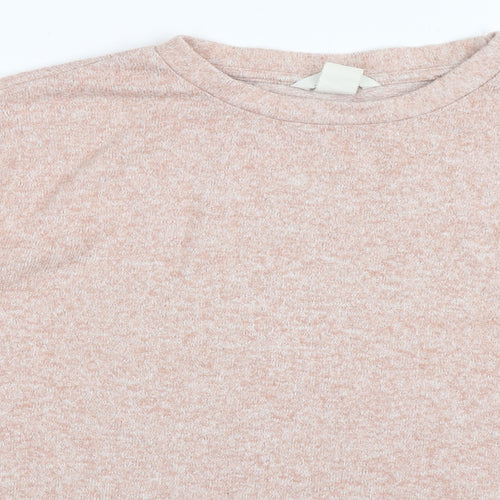 H&M Womens Pink   Pullover Jumper Size XS