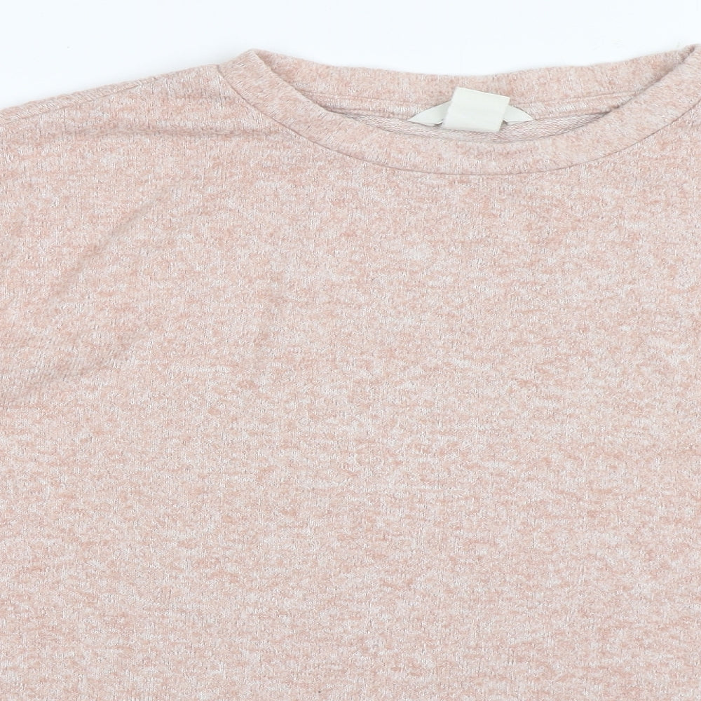 H&M Womens Pink   Pullover Jumper Size XS