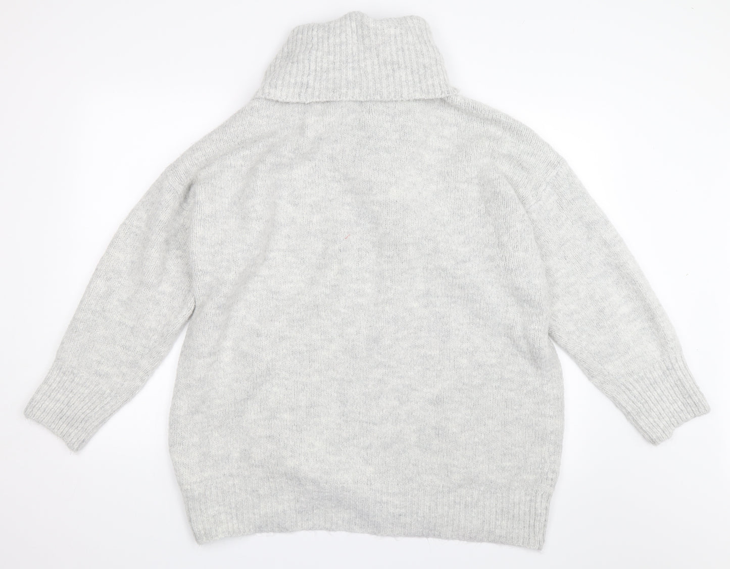 Topshop Womens Grey   Pullover Jumper Size M