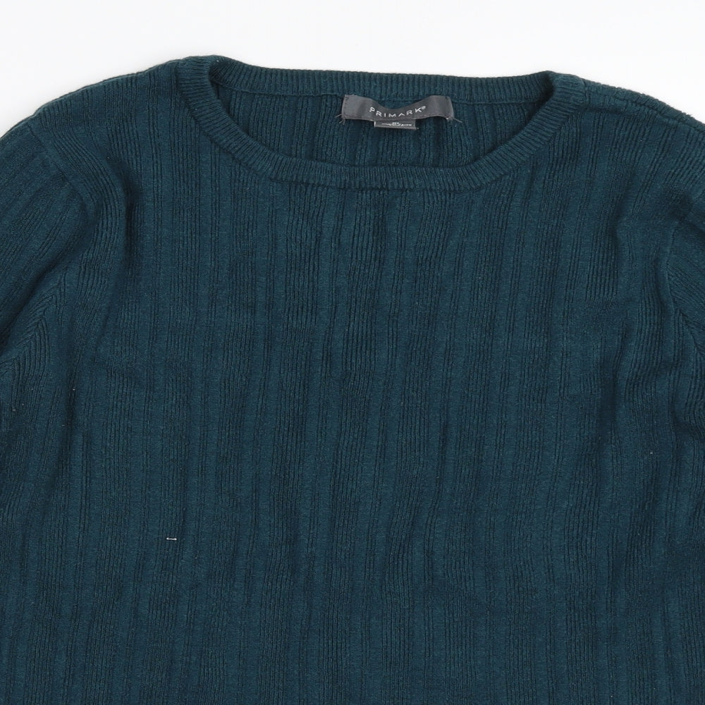 Primark Womens Blue   Pullover Jumper Size XL
