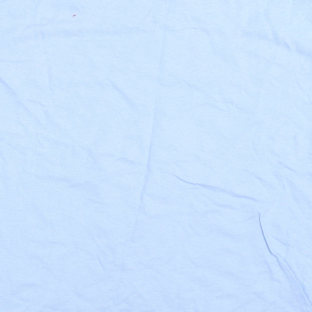 Gildan Womens Blue   Basic T-Shirt Size L  - One Direction