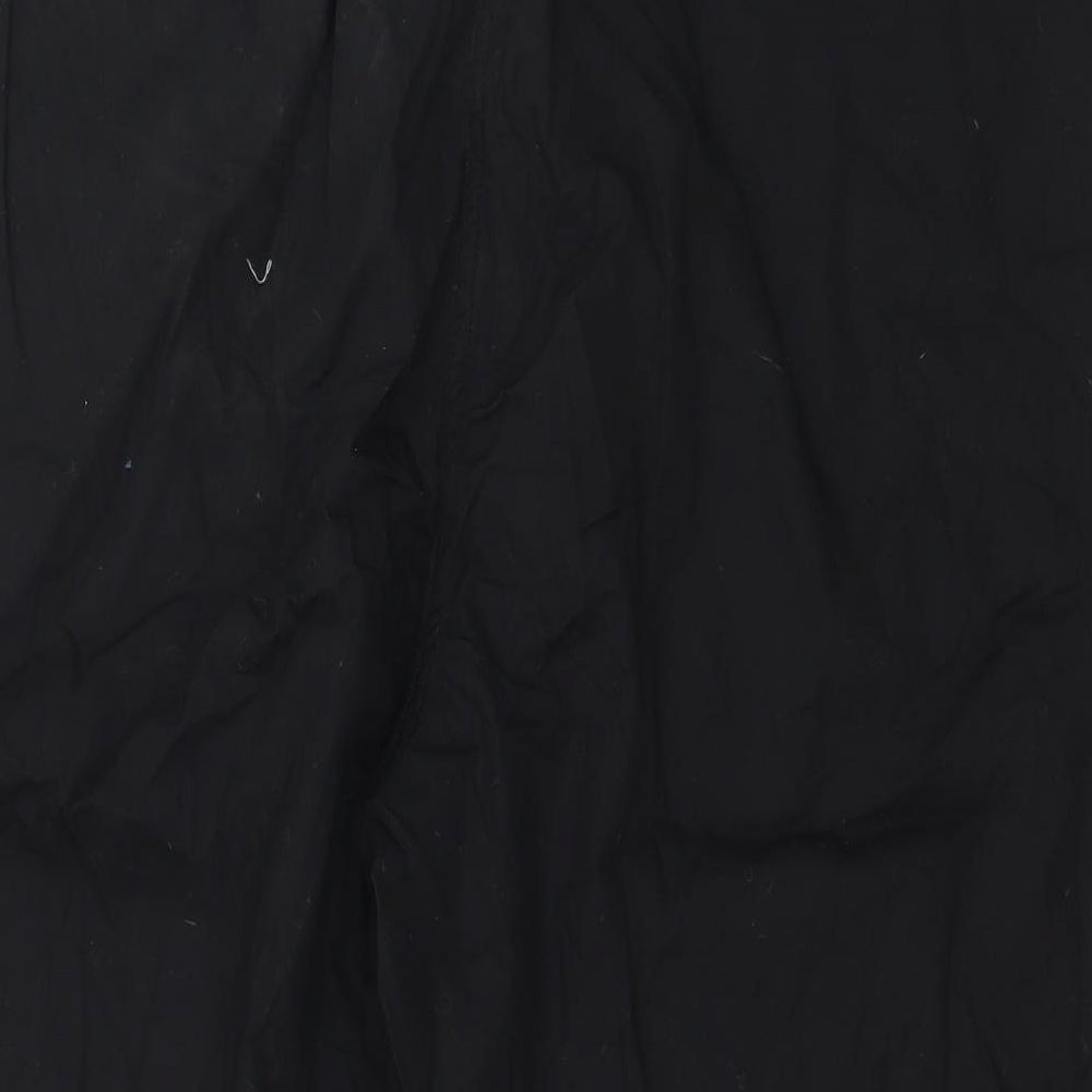 Anthology Womens Black   Cropped Trousers Size 16 L20 in