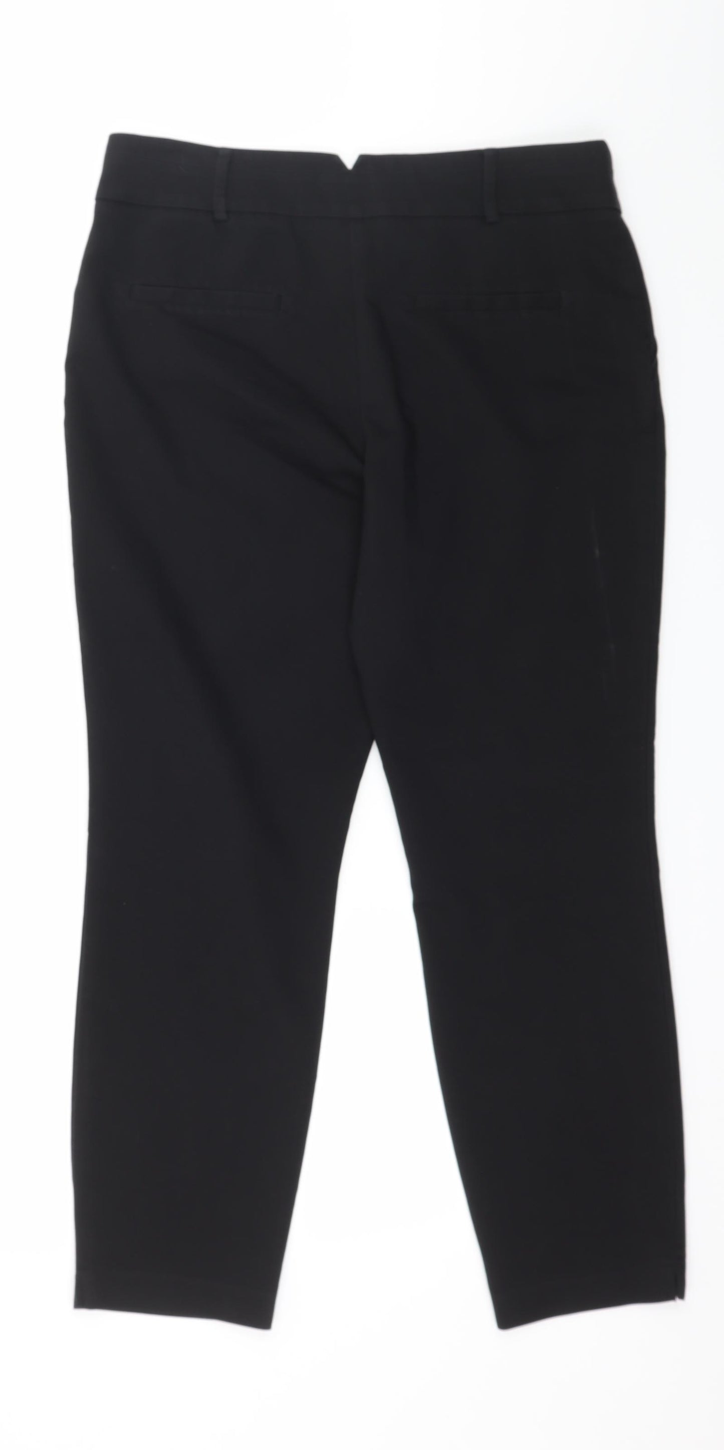 Papaya Womens Black   Trousers  Size 14 L25 in