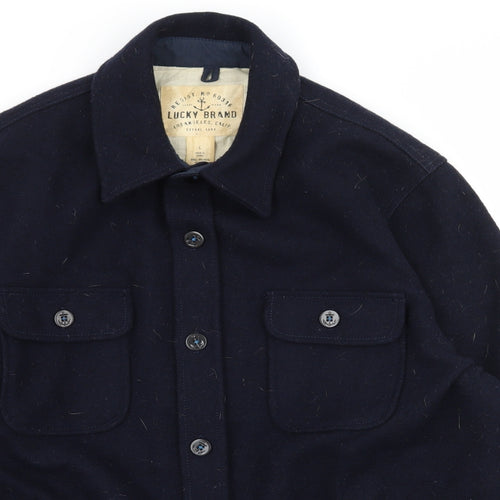 Lucky Brand Mens Blue   Jacket  Size L
