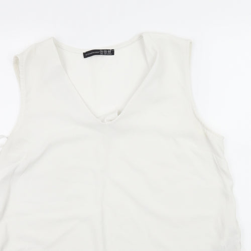Atmosphere Womens White   Basic Blouse Size 14