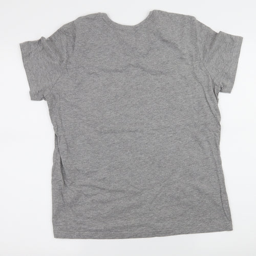 Stedman Womens Grey  Jersey Basic T-Shirt Size XL  - Slogan