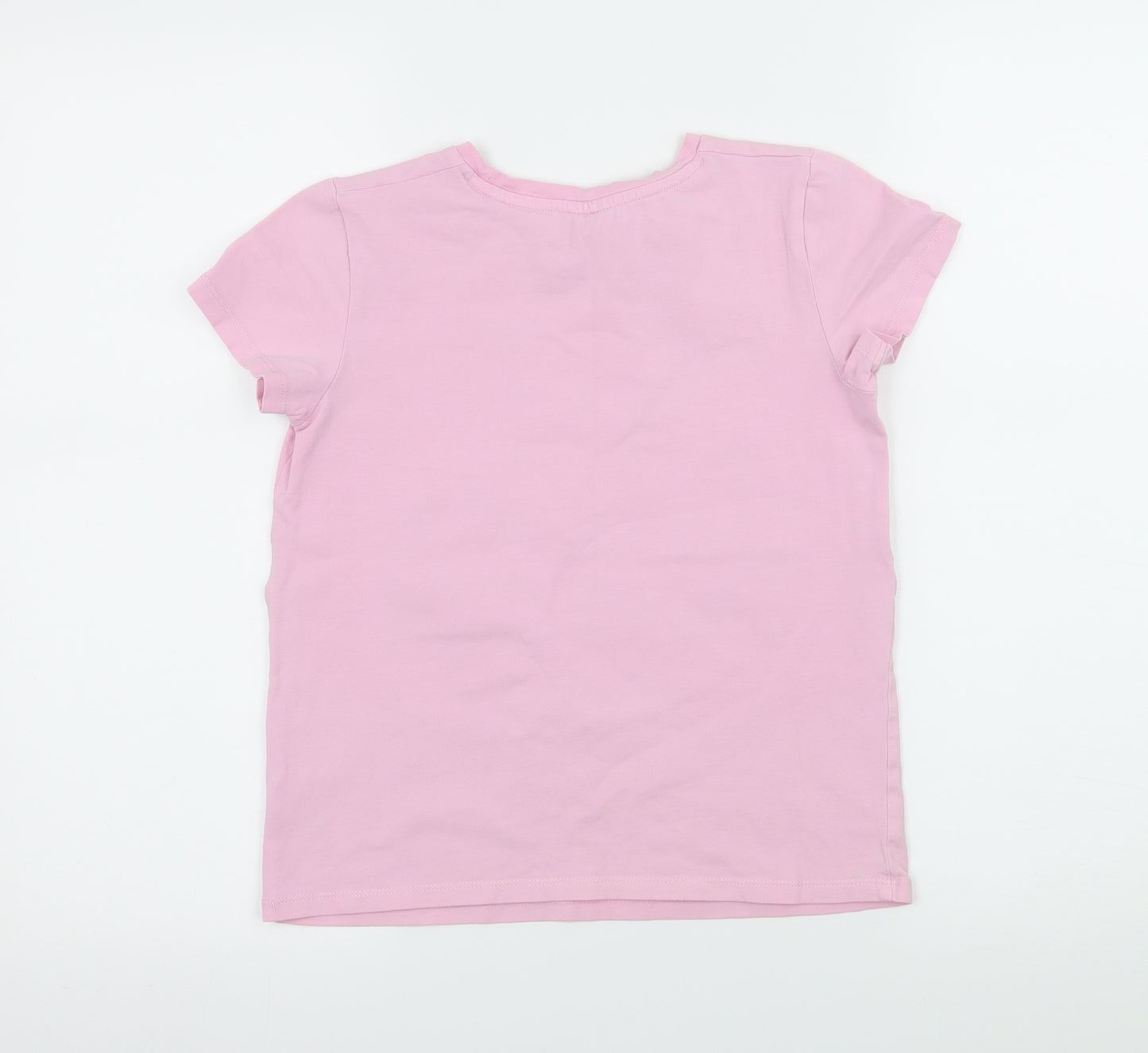 Matalan Girls Pink  Jersey Basic T-Shirt Size 10 Years  - LOL Dolls