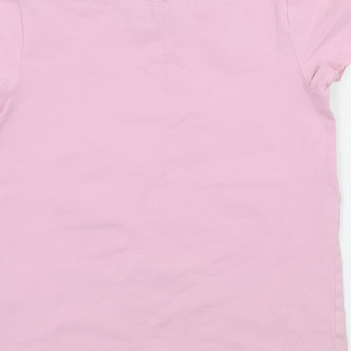 Matalan Girls Pink  Jersey Basic T-Shirt Size 10 Years  - LOL Dolls
