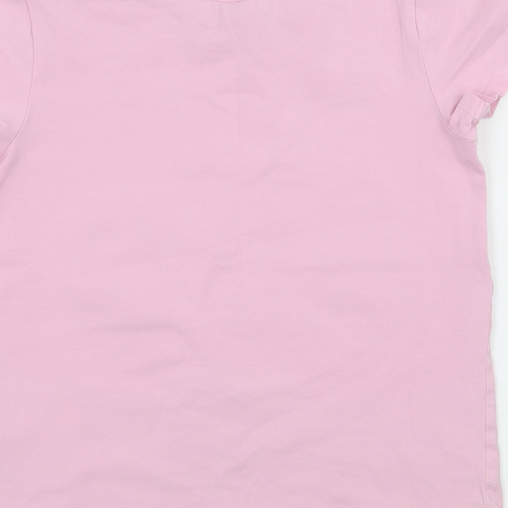 Matalan Girls Pink  Jersey Basic T-Shirt Size 10 Years  - LOL Dolls