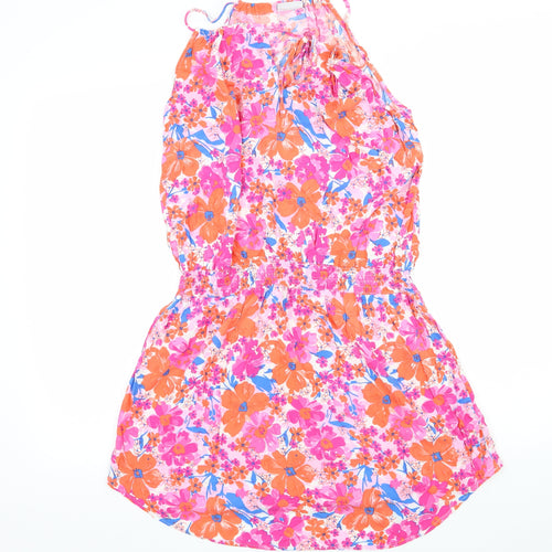 NEXT Womens Pink Floral  Slip Dress  Size 18
