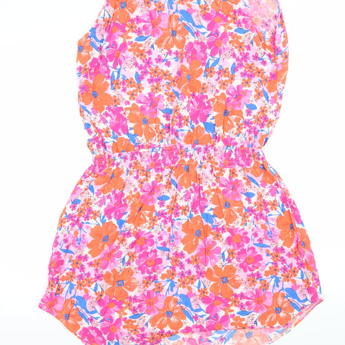 NEXT Womens Pink Floral  Slip Dress  Size 18