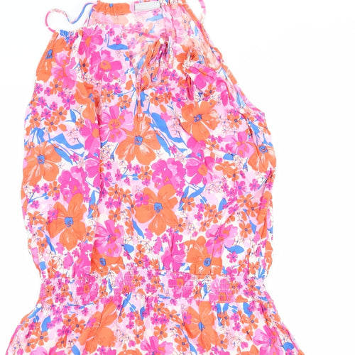 NEXT Womens Pink Floral  Slip Dress  Size 18