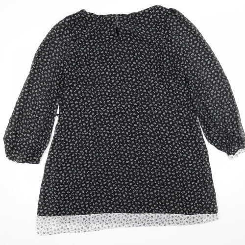 Atmosphere Womens Black  Chiffon A-Line  Size 16
