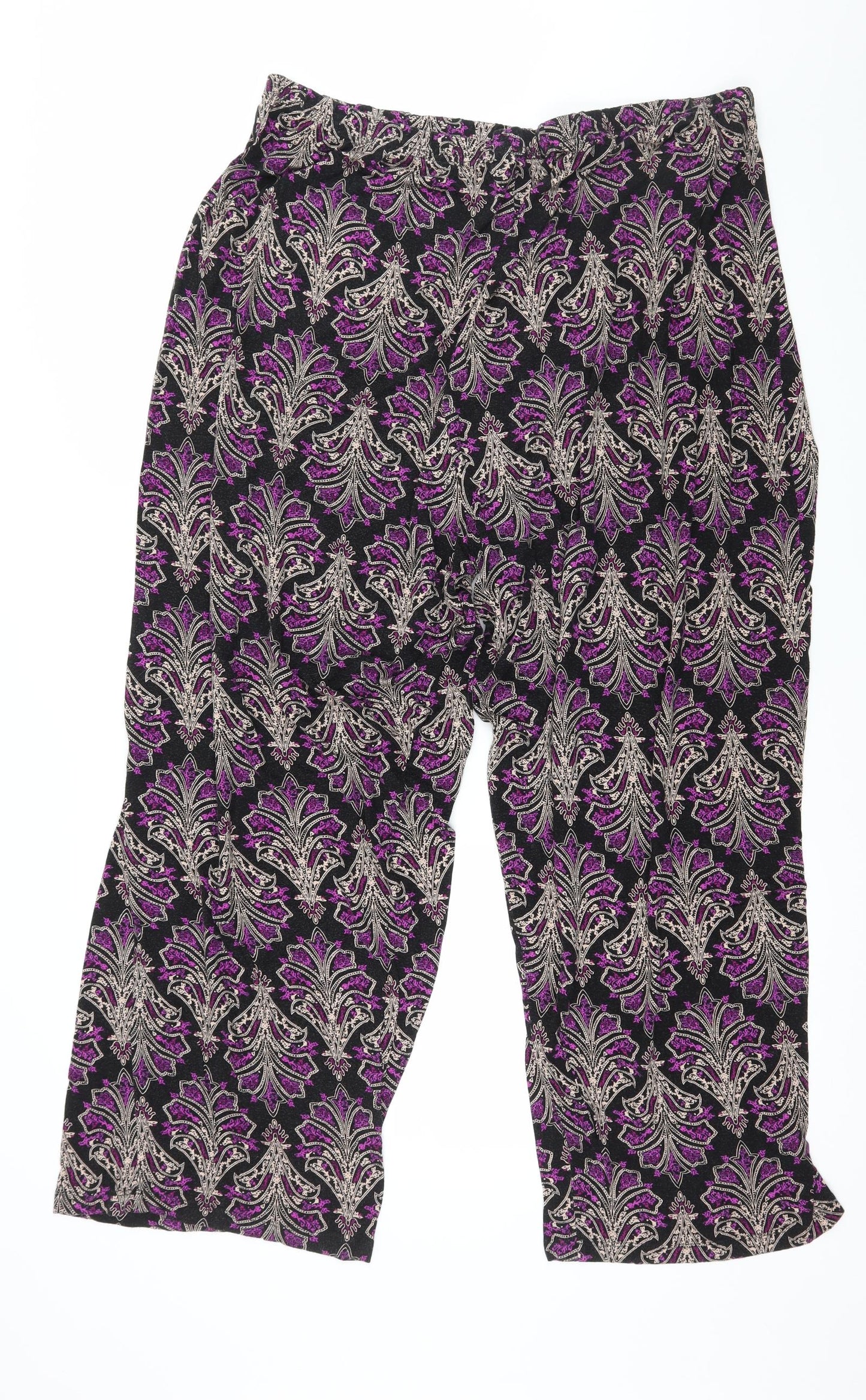 Miliarosa Womens  Floral Jersey Capri Pyjama Pants Size 28