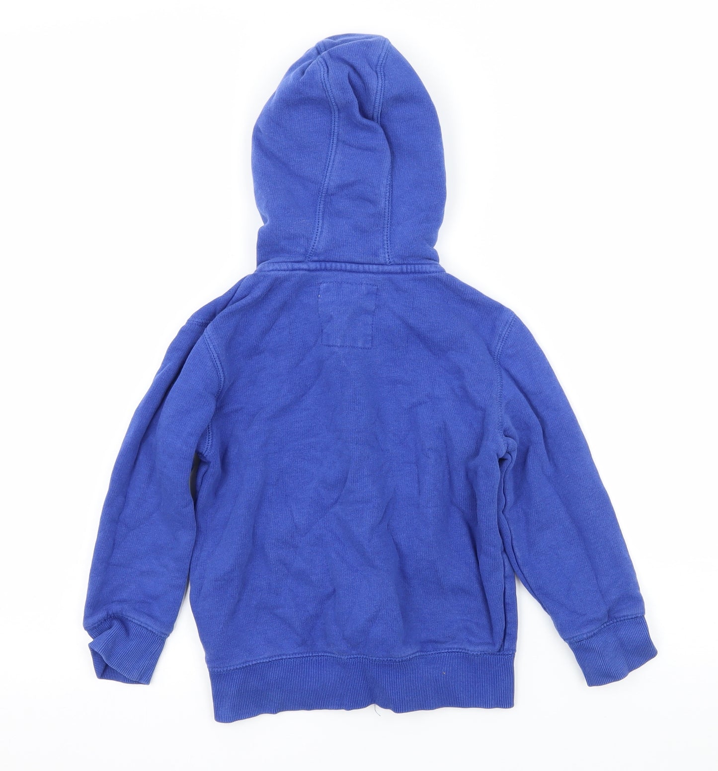 NEXT Boys Blue  Jersey Full Zip Hoodie Size 3-4 Years