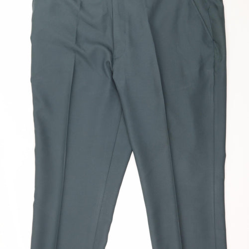 Premier Man Mens Green   Trousers  Size 44 in L27 in