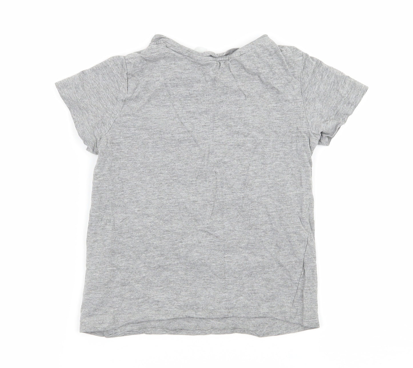 H&M Boys Grey  Jersey Basic T-Shirt Size 3-4 Years  - spongebob square pants