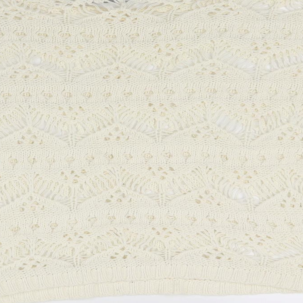 Atmosphere Womens White  Knit Pullover Jumper Size 6
