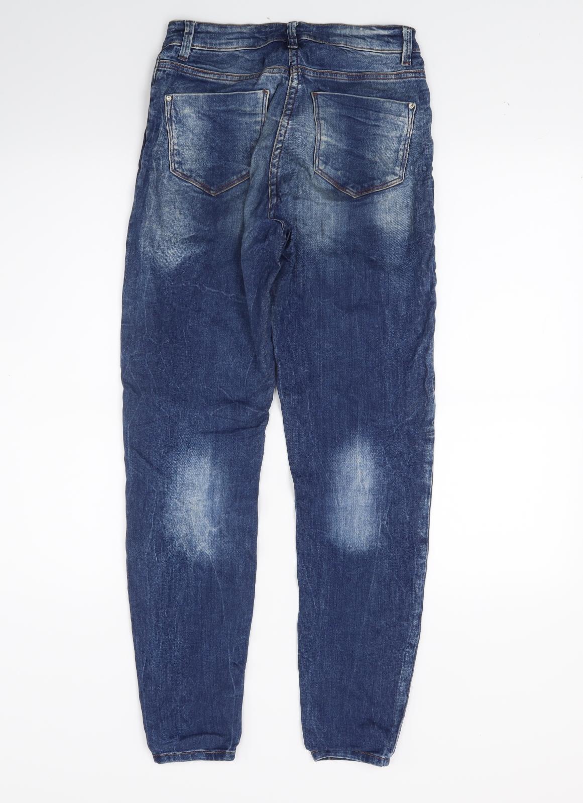 Papaya Womens Blue  Denim Skinny Jeans Size 8 L27 in