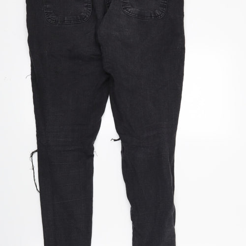 CJ Jeans Womens Black  Denim Skinny Jeans Size 8 L27 in