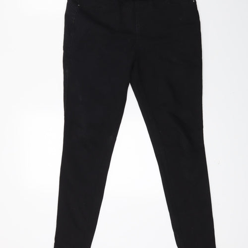 Primark Womens Black  Denim Jegging Jeans Size 10 L26 in