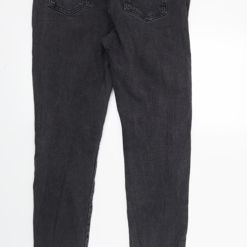 Marks and Spencer Womens Black  Denim Skinny Jeans Size 12 L27 in