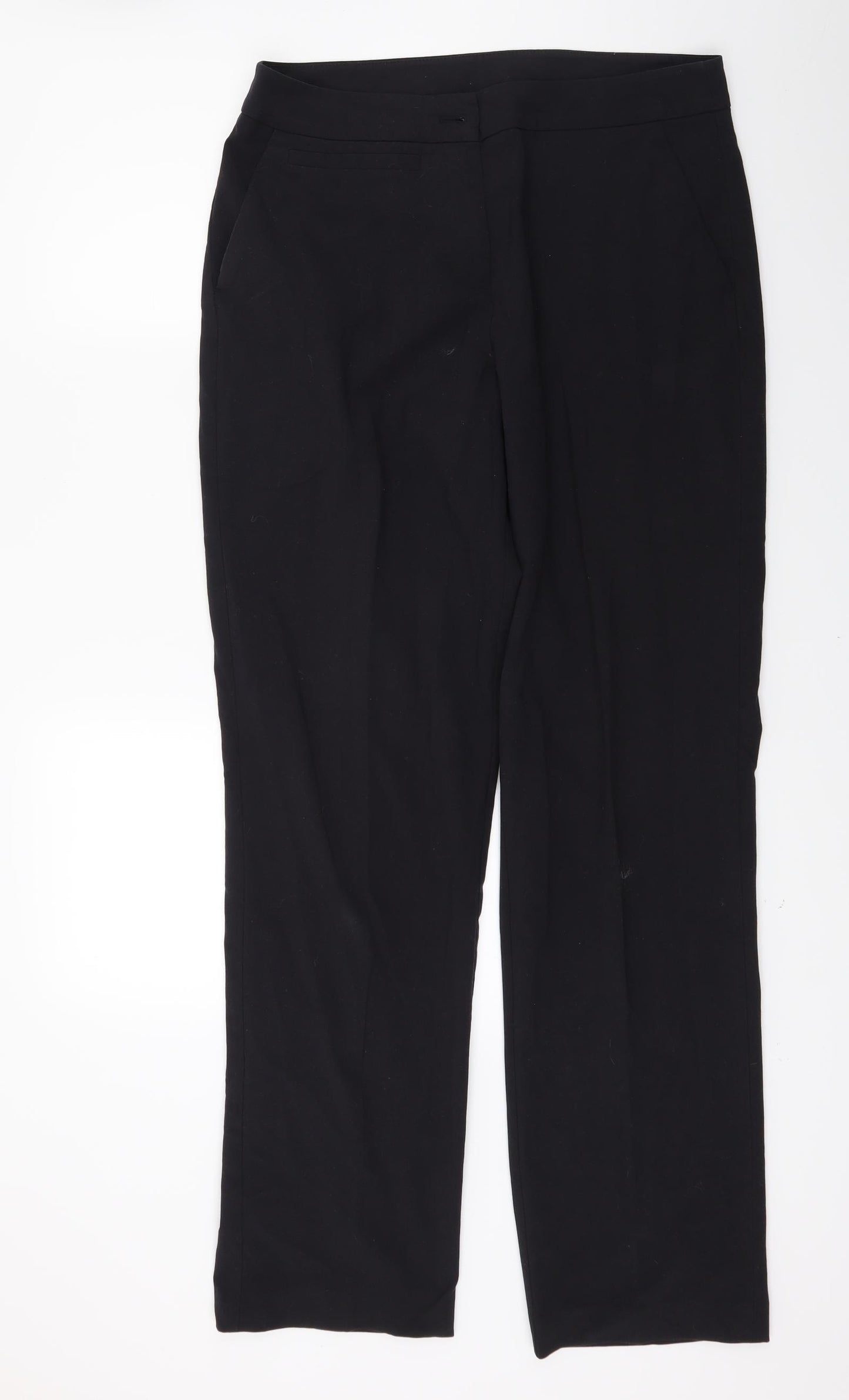 TU Womens Black   Trousers  Size 14 L28 in