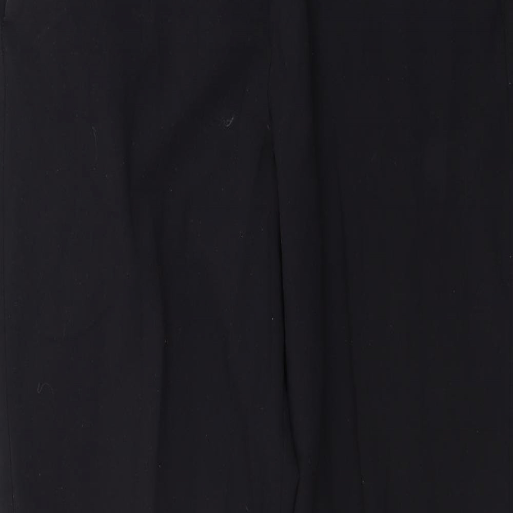 TU Womens Black   Trousers  Size 14 L28 in