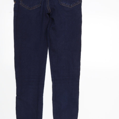 Primark Womens Blue  Denim Skinny Jeans Size 6 L27 in