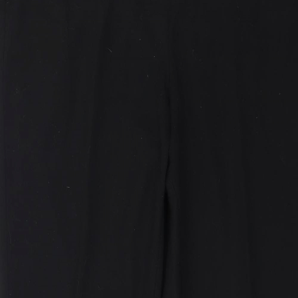 TU Womens Black   Trousers  Size 14 L28 in
