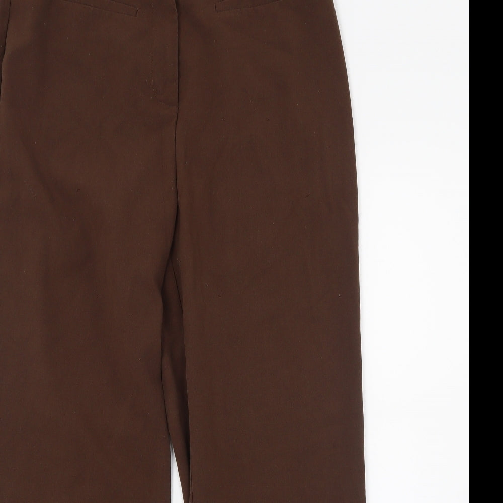 Damart Womens Brown   Trousers  Size 14 L25 in
