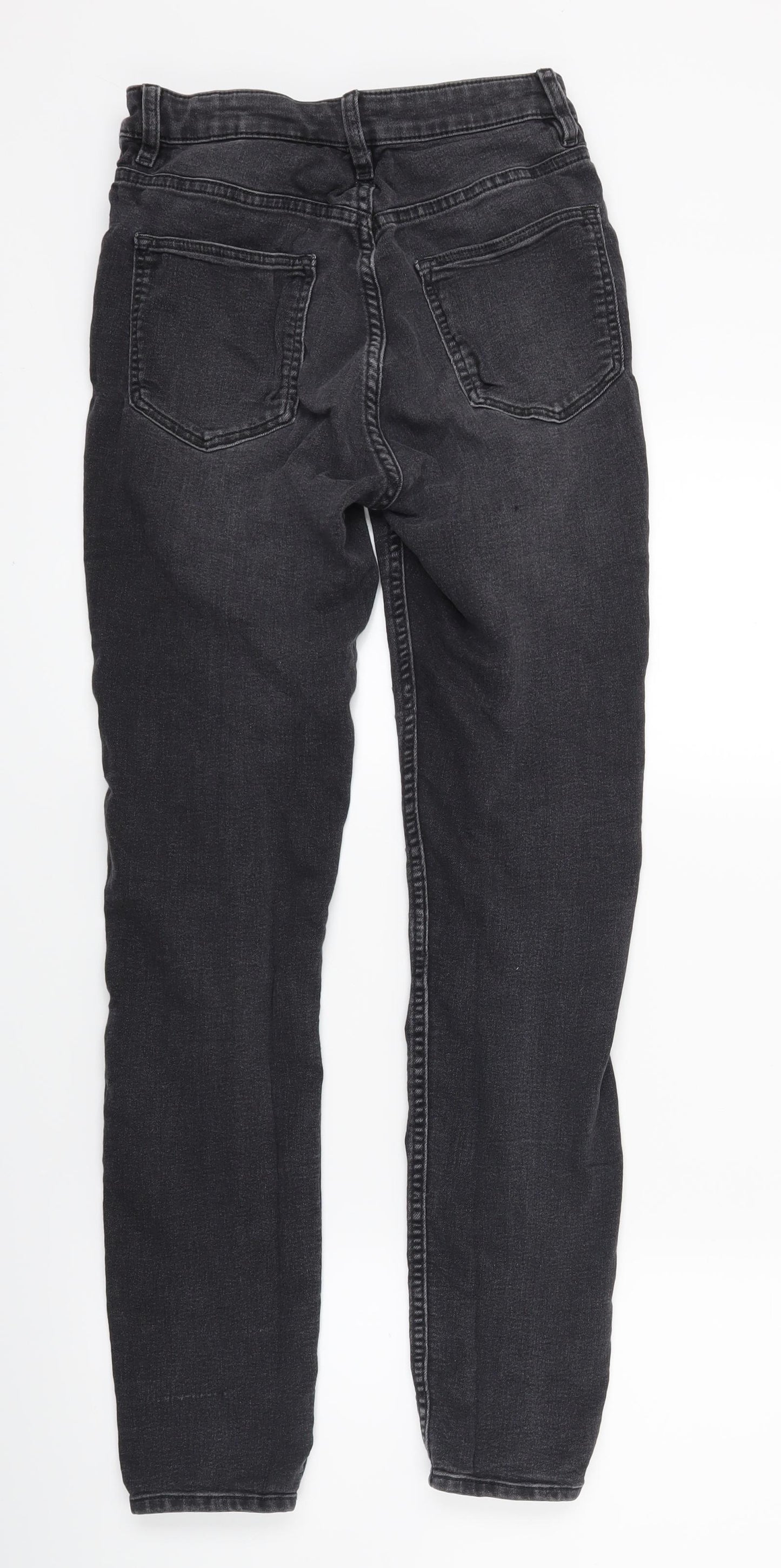 Divided Womens Black  Denim Skinny Jeans Size 6 L26 in