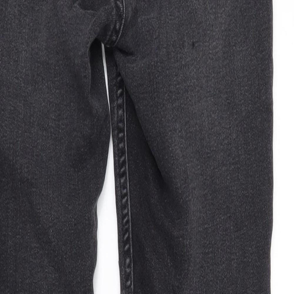Divided Womens Black  Denim Skinny Jeans Size 6 L26 in