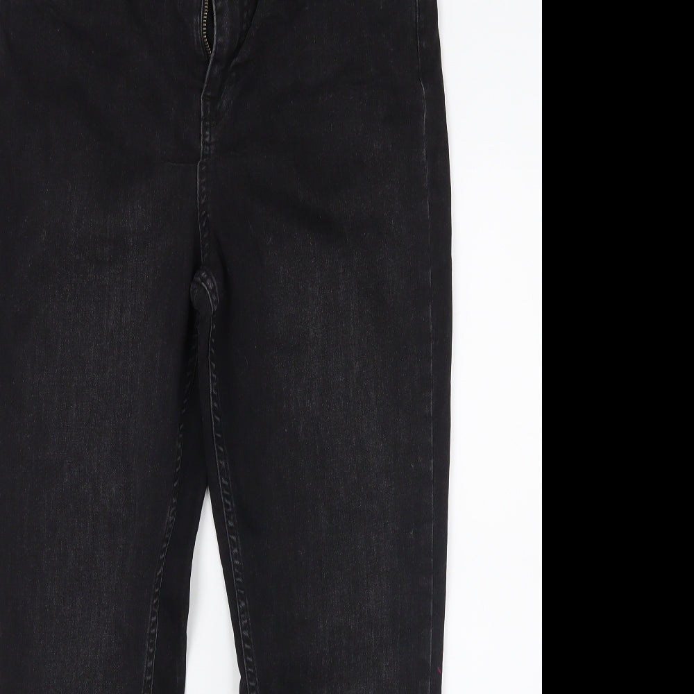 George Womens Black  Denim Skinny Jeans Size 14 L25 in