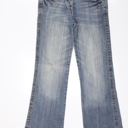 South Womens Blue  Denim Bootcut Jeans Size 8 L29 in